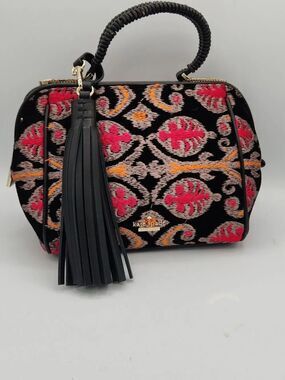 Kate Spade Tapestry Satchel Crossbody Rare & Limited